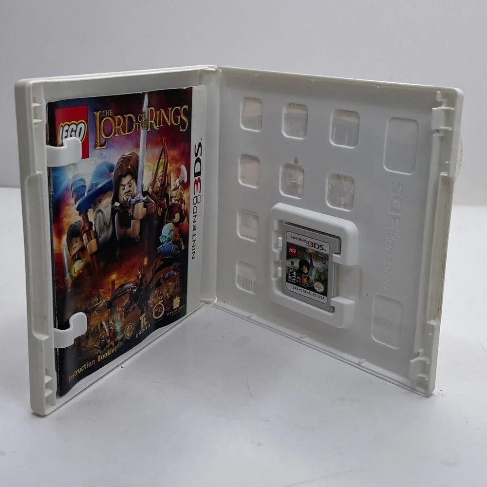 LEGO The Lord of the Rings 3DS (Nintendo 3DS, 2012) Complete W/ Manual